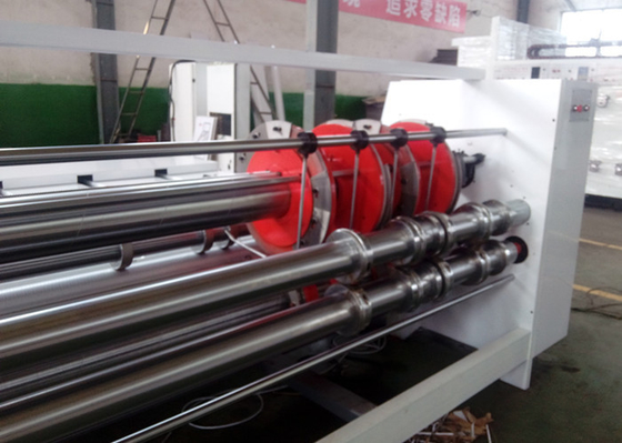 China Tipo de alimentación de cadena impresora/máquina excéntrica de Slotter 60 PC/velocidad mínima proveedor